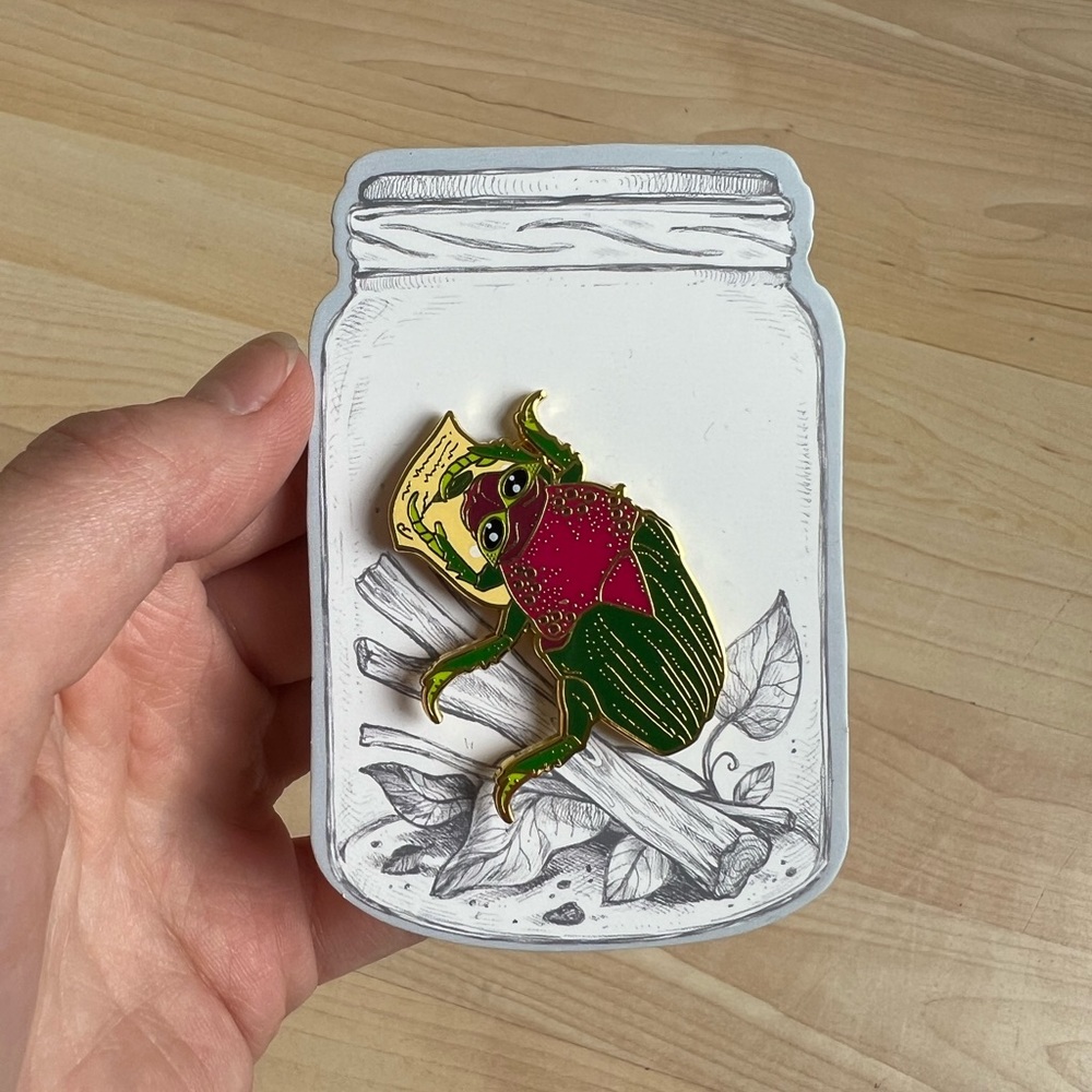 LitJoy Rita Skeeter Beetle Pin